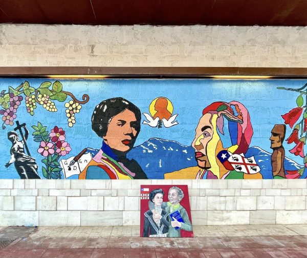 murale Grazia Deledda Nuoro