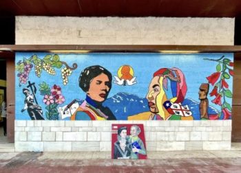 murale Grazia Deledda Nuoro
